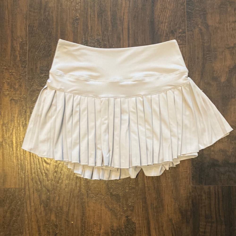 Gold hinge grey skirt Size small